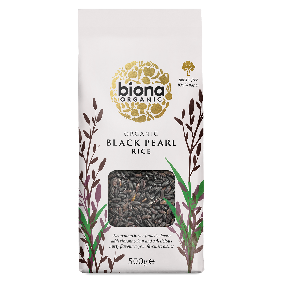 Biona Organic Black Pearl Rice (500g)