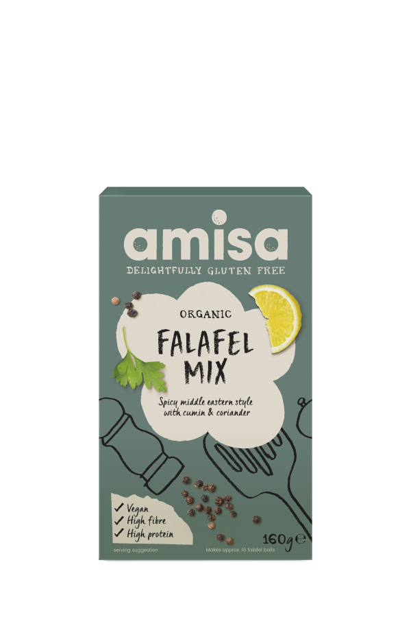 Amisa Organic Gluten Free Falafel Mix (160g)