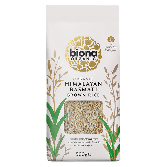 Biona Organic Himalayan Brown Basmati Rice (500g)