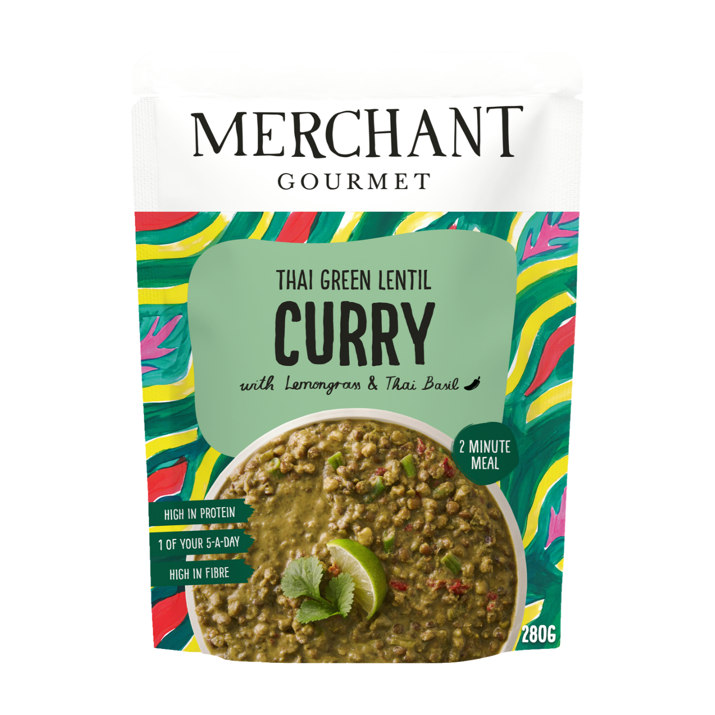 Merchant Gourmet Thai Green Lentil Curry (280g)