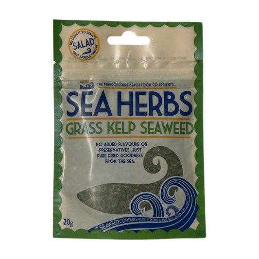 The Pembrokeshire Beach Food Company Sea Herbs Grass Kelp Seaweed (20g)