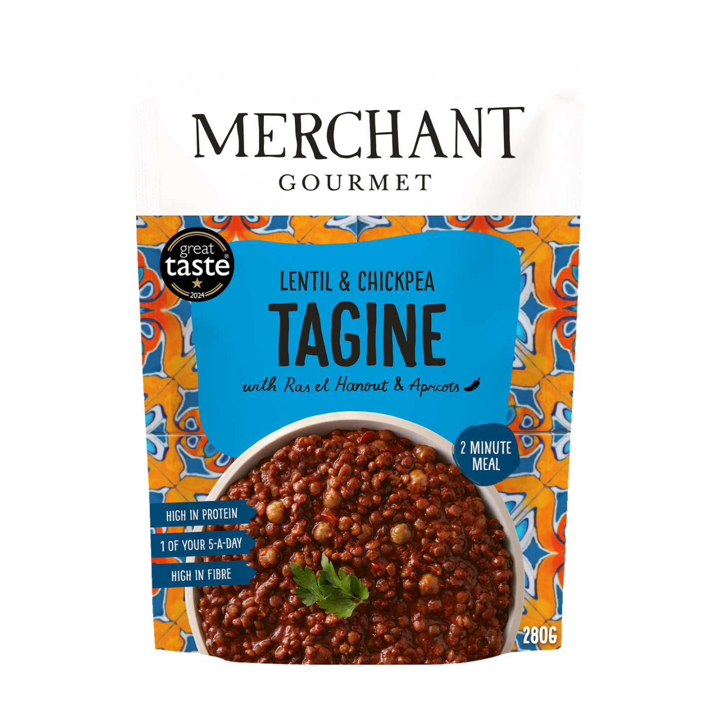 Merchant Gourmet Lentil & Chickpea Tagine (280g)