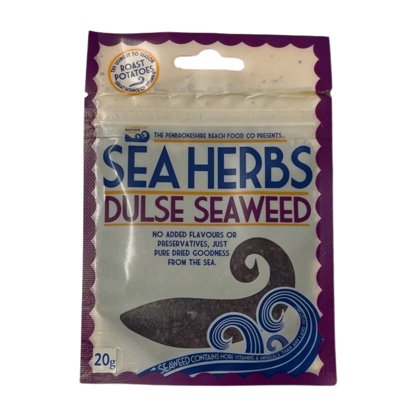 The Pembrokeshire Beach Food Company Sea Herbs Dulse Seaweed (20g)