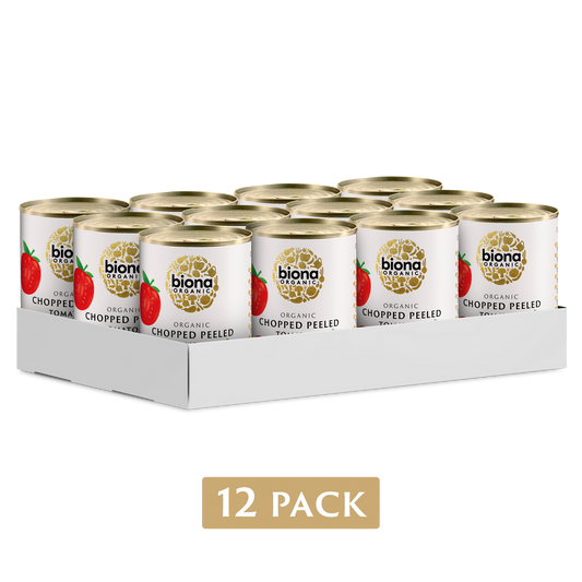 Biona Organic Chopped Tomatoes 12 x 400g (4.8kg)