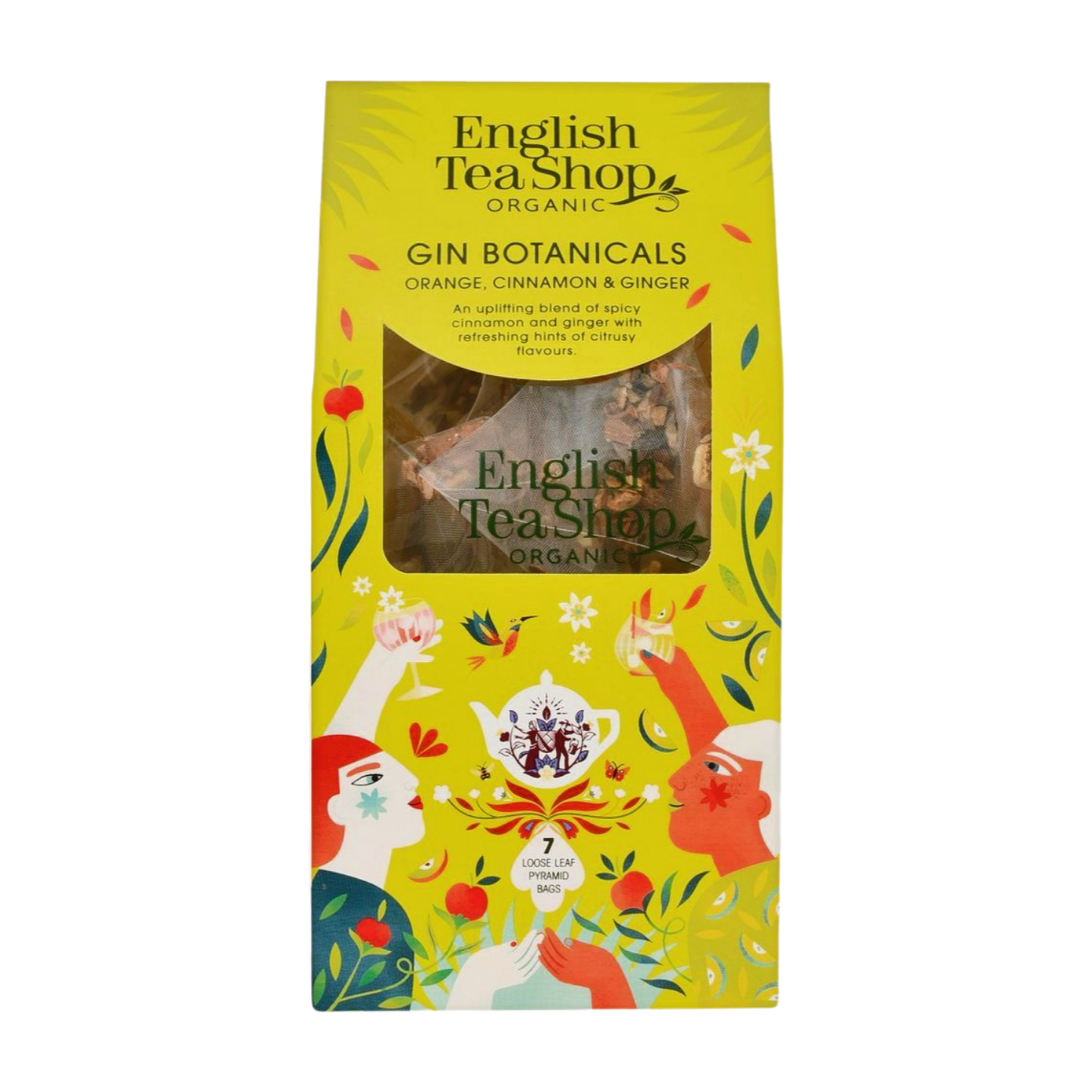 English Tea Shop Organic Orange, Cinnamon & Ginger Gin Botanicals (14g)