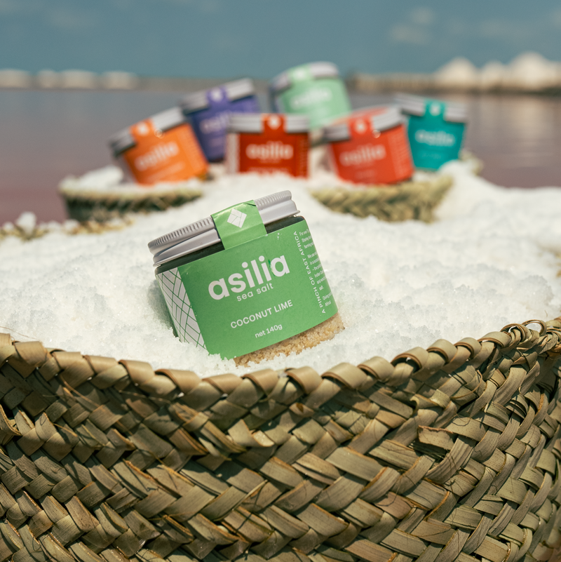 Asilia Sea Salt Coconut Lime Salt (140g)