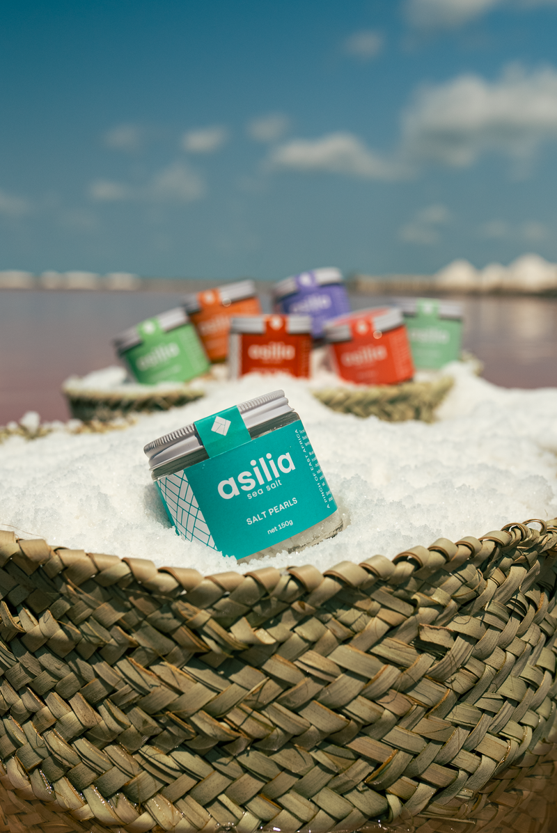 Asilia Sea Salt: Salt Pearls (150g)