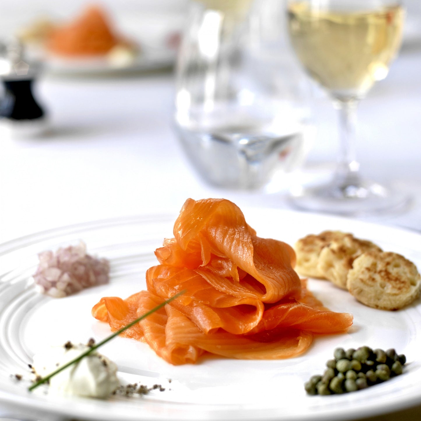 London Cured Smoked Salmon Hand-Sliced 400g (D-Cut)