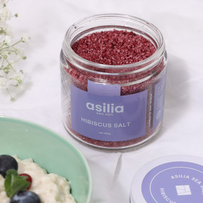 Asilia Sea Salt Hibiscus Salt (140g)