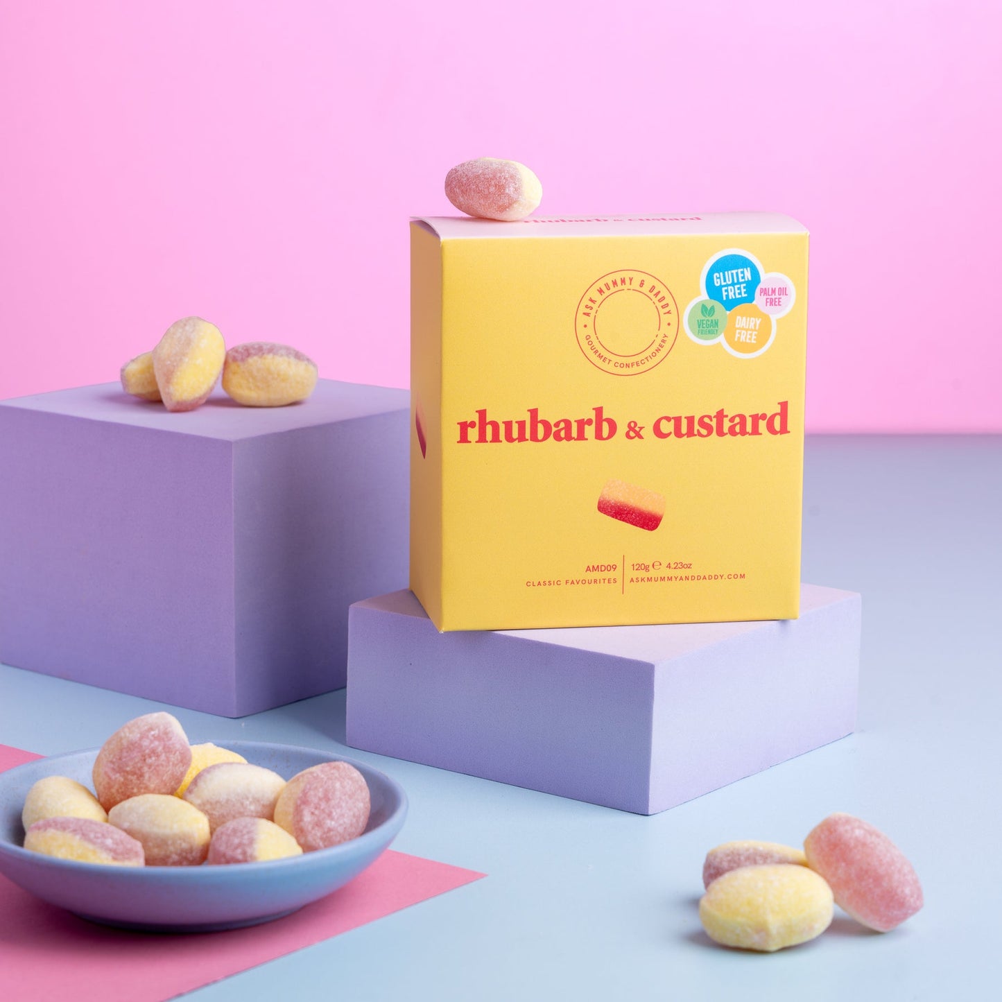 Ask Mummy & Daddy Rhubarb & Custard (120g)