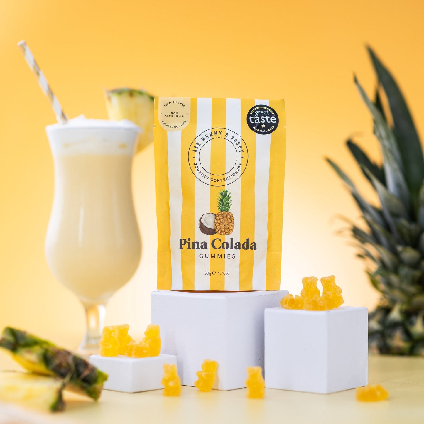 Ask Mummy & Daddy Pina Colada Gummies (50g)