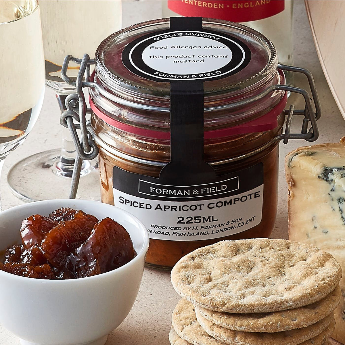 Spiced Apricot Compôte 225g