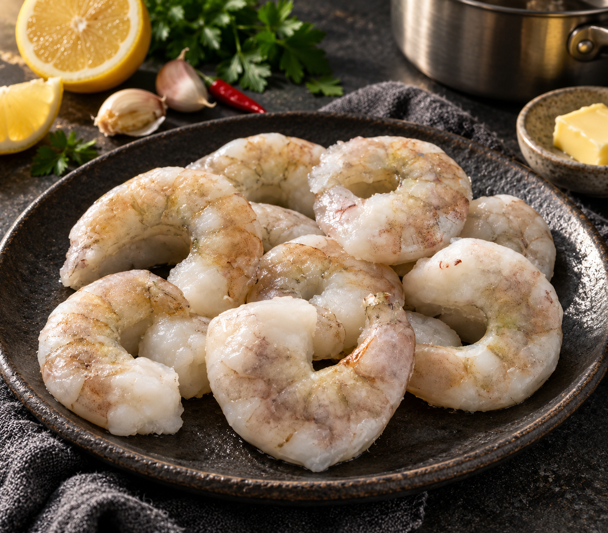 Raw Peeled Prawns 1kg