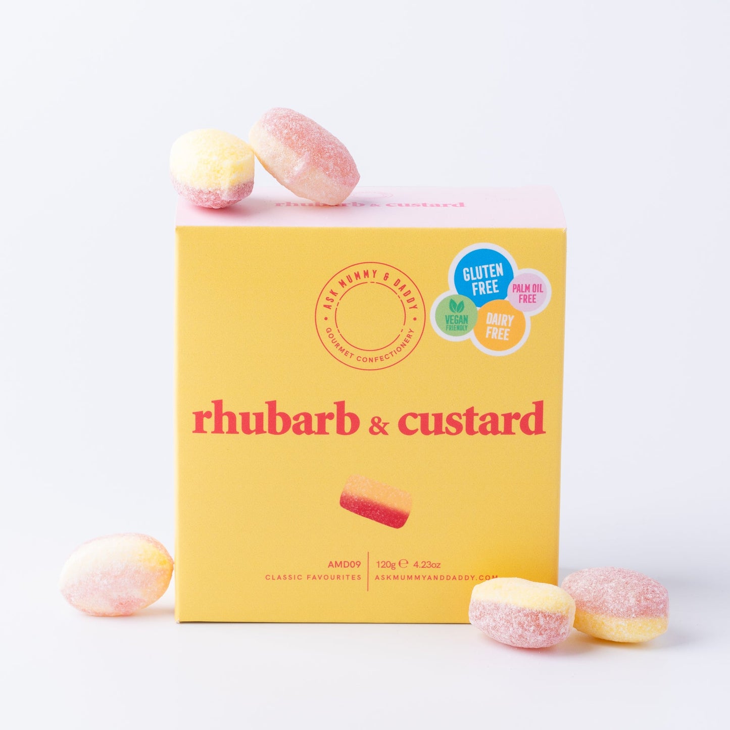 Ask Mummy & Daddy Rhubarb & Custard (120g)