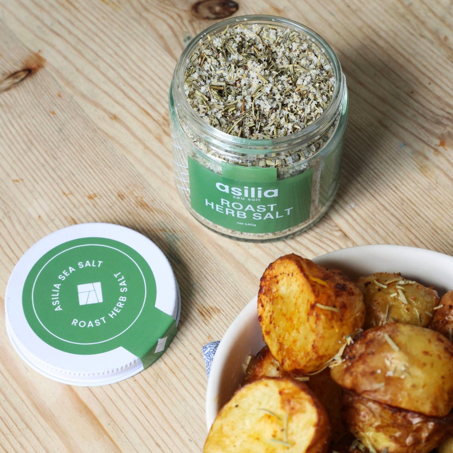 Asilia Sea Salt Roast Herb Salt (140g)