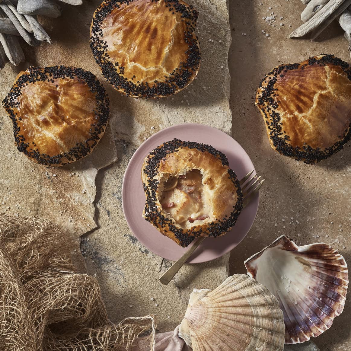 Scallops en Croûte- NOT AVAILABLE FOR DELIVERY UNTIL 1ST NOVEMBER