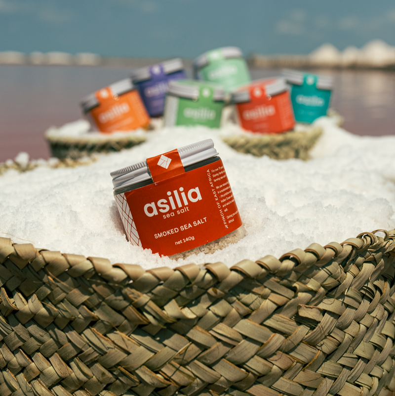 Asilia Sea Salt Smoked Salt (140g)