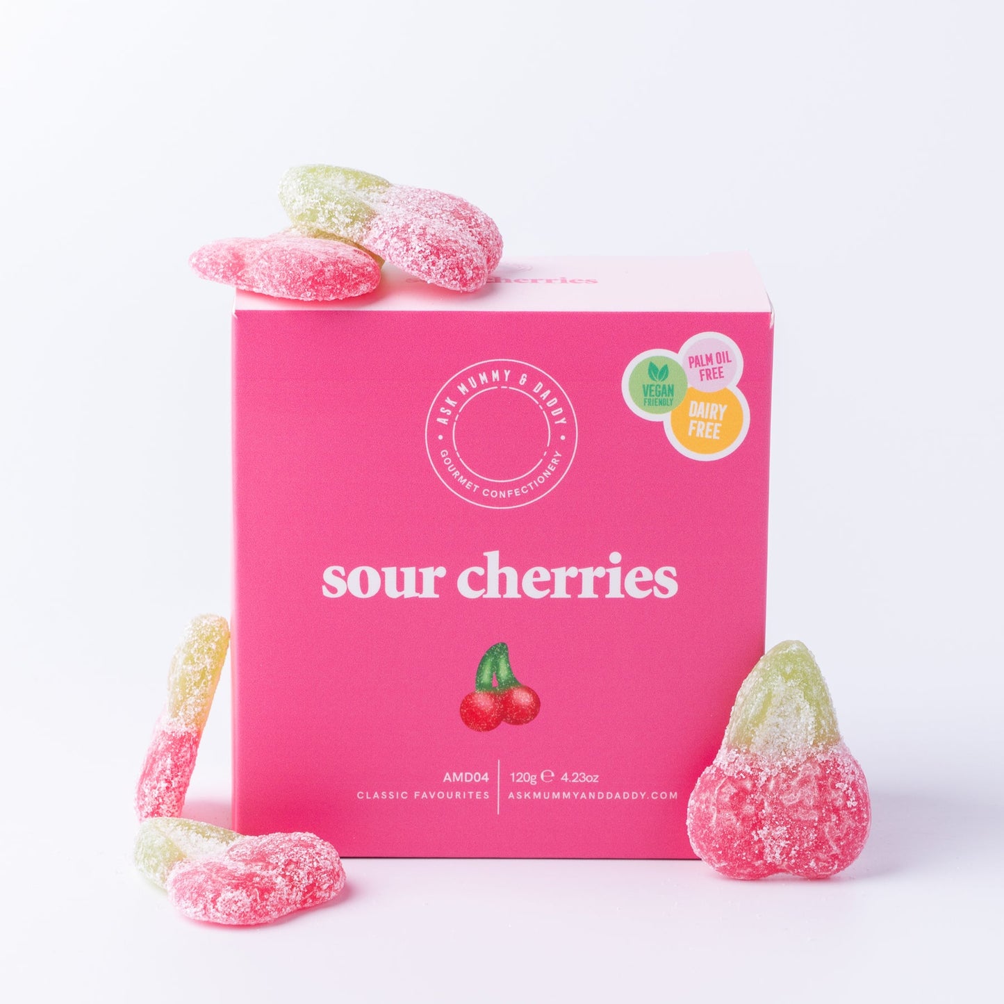 Ask Mummy & Daddy Sour Cherries Gift Box (120g)
