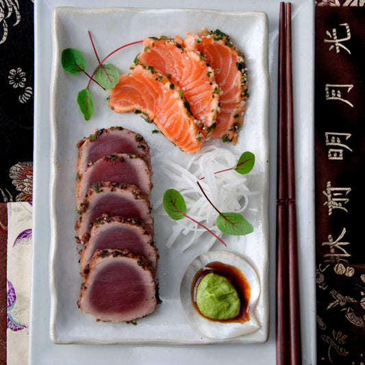 Tuna Tataki with Pink Peppercorns (2 x 150g) Serves 3 - 5