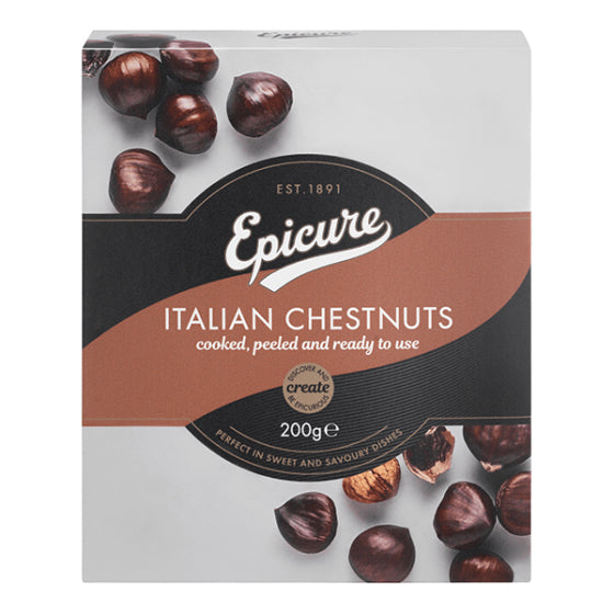 Epicure Italian Cooked & Peeled Chestnuts (200g)