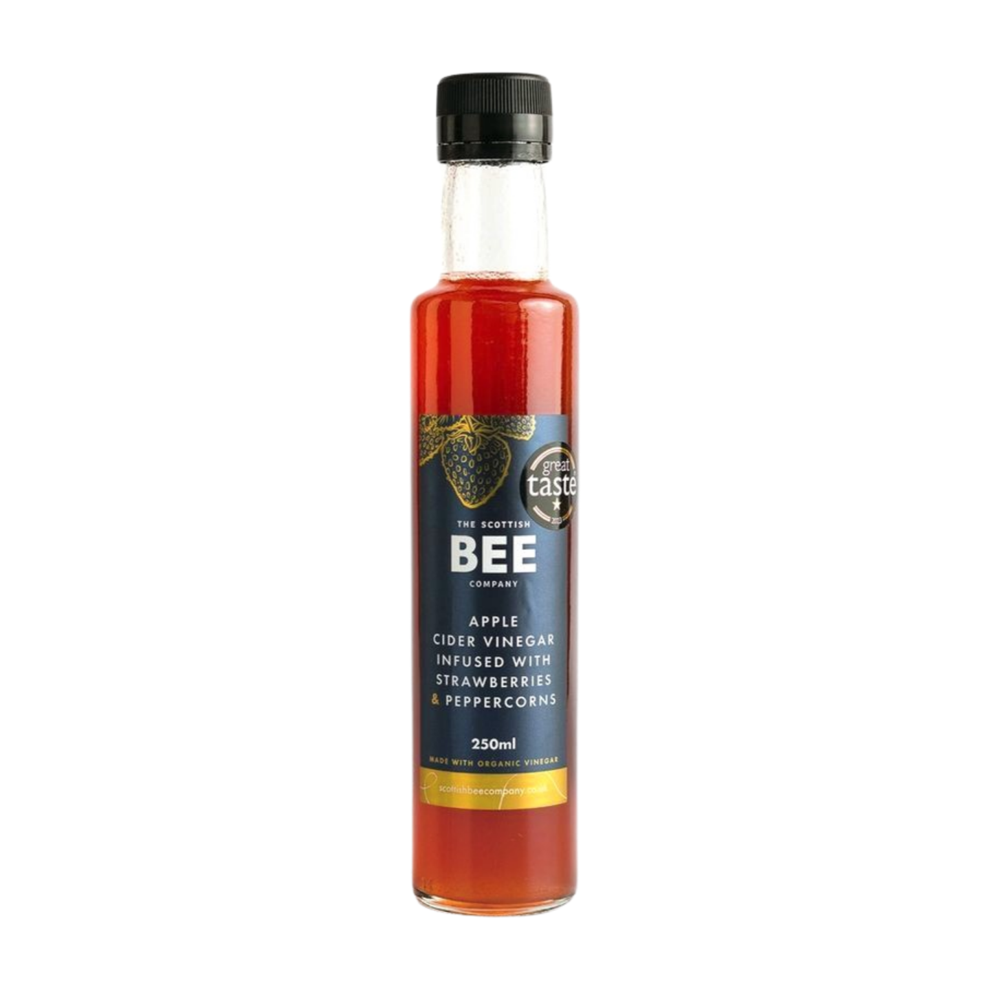 The Scottish Bee Company ACV Infused with Strawberries & Peppercorns (250ml)