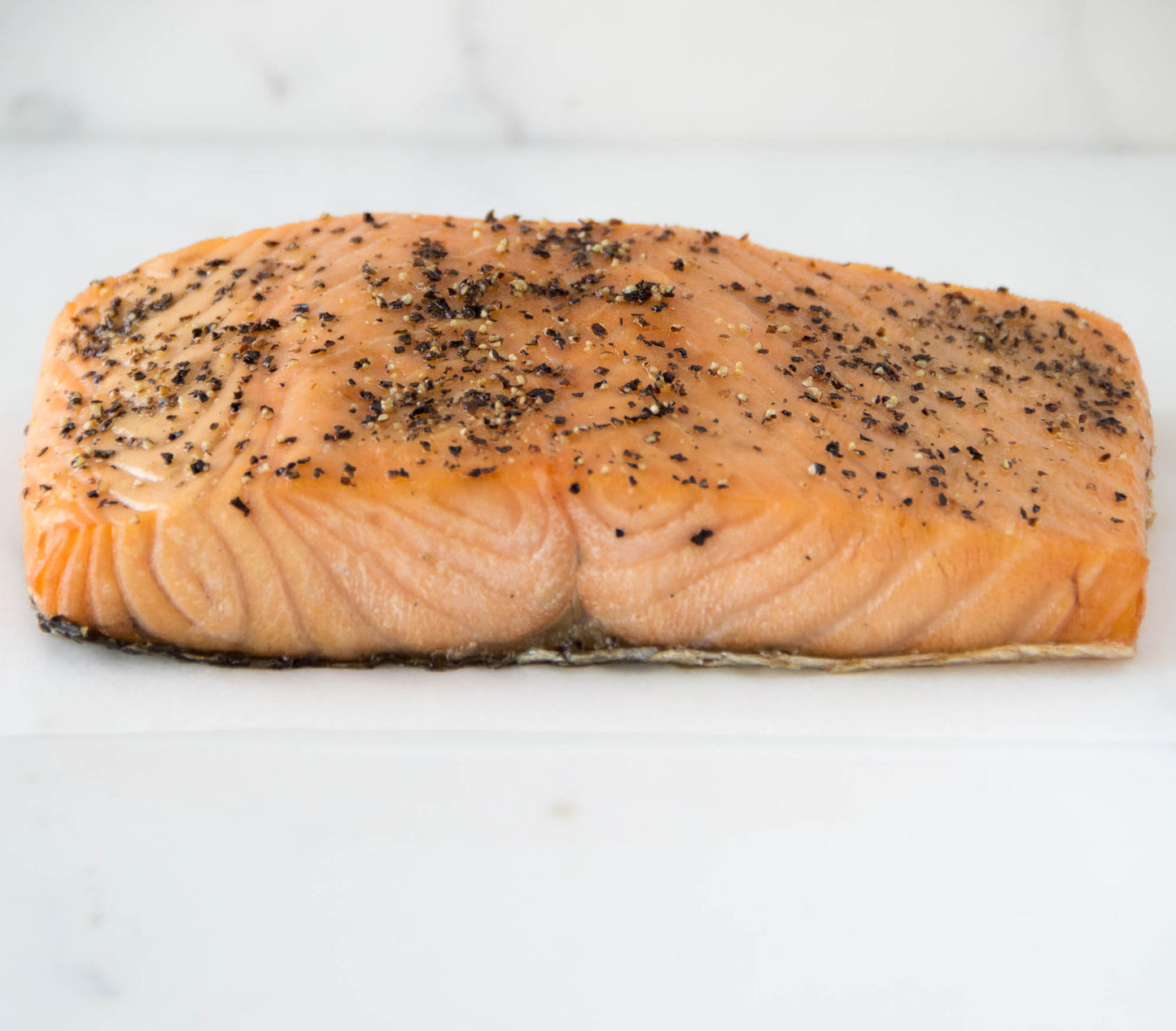 London Cured Smoked Salmon Hand-Sliced 400g (D-Cut)