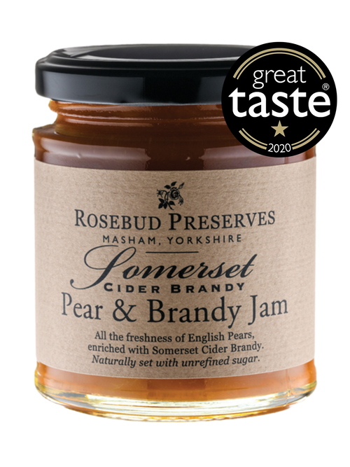 Rosebud Preserves Pear & Somerset Brandy Jam | 227g