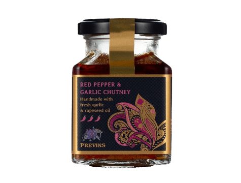 Previns Red Pepper & Garlic Chutney (175g)