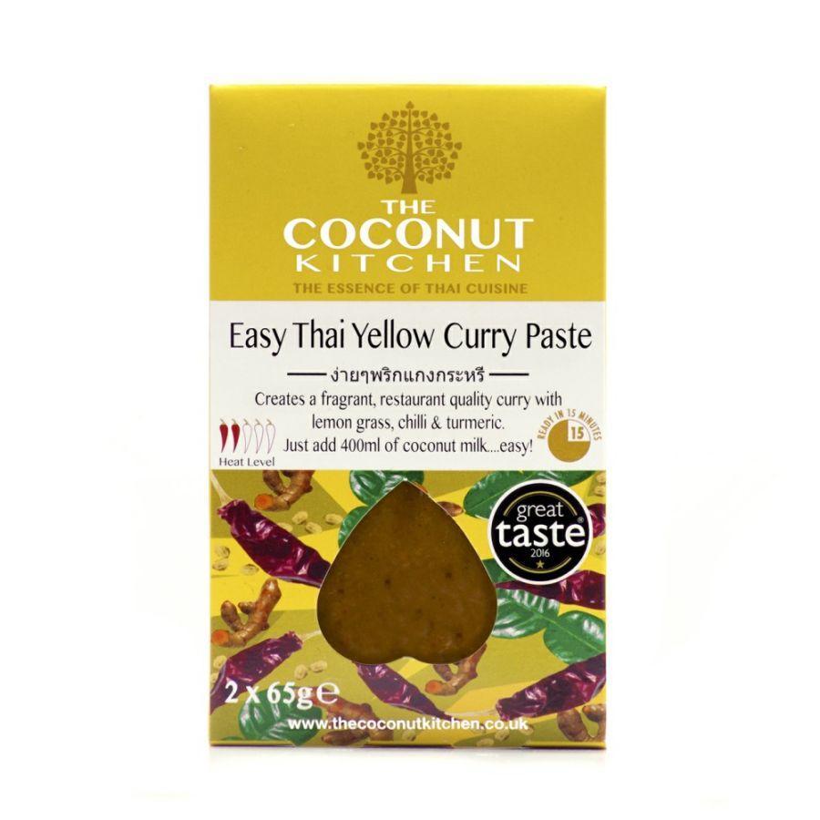 The Coconut Kitchen Easy Thai Yellow Curry Paste (130g)