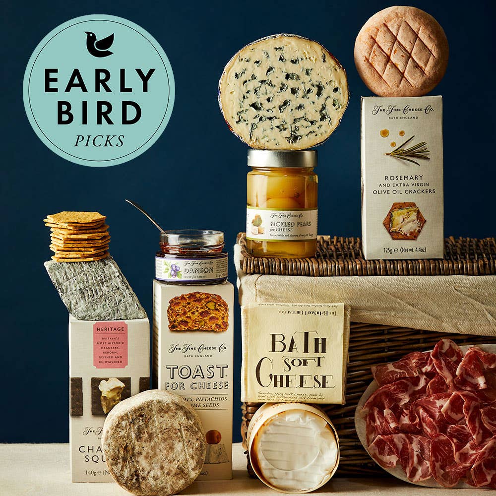 The Fine Cheese Co. TREATY - The European and English Cheese Hamper
