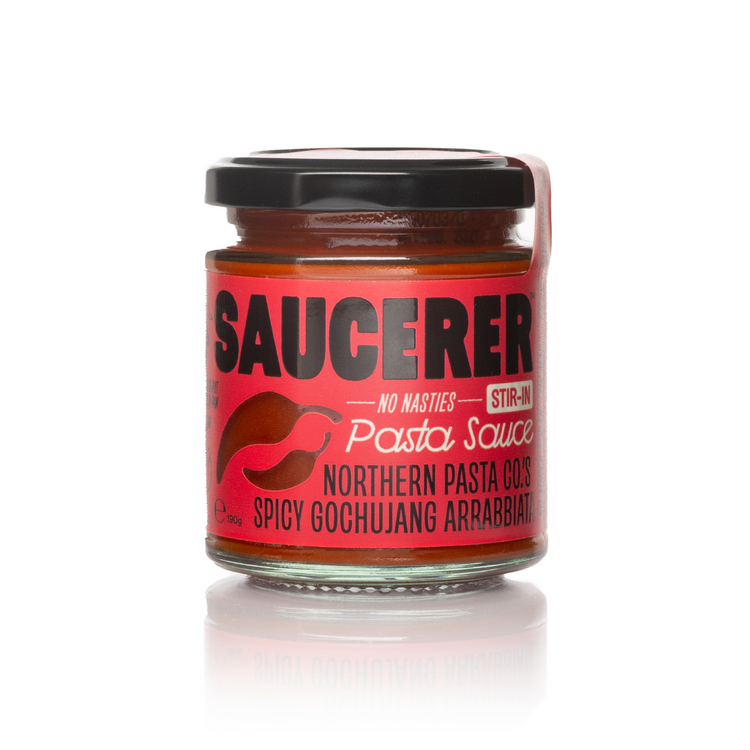 Saucerer Northern Pasta Co's Spicy Gochujang Arrabbiata Pasta Sauce (190g)