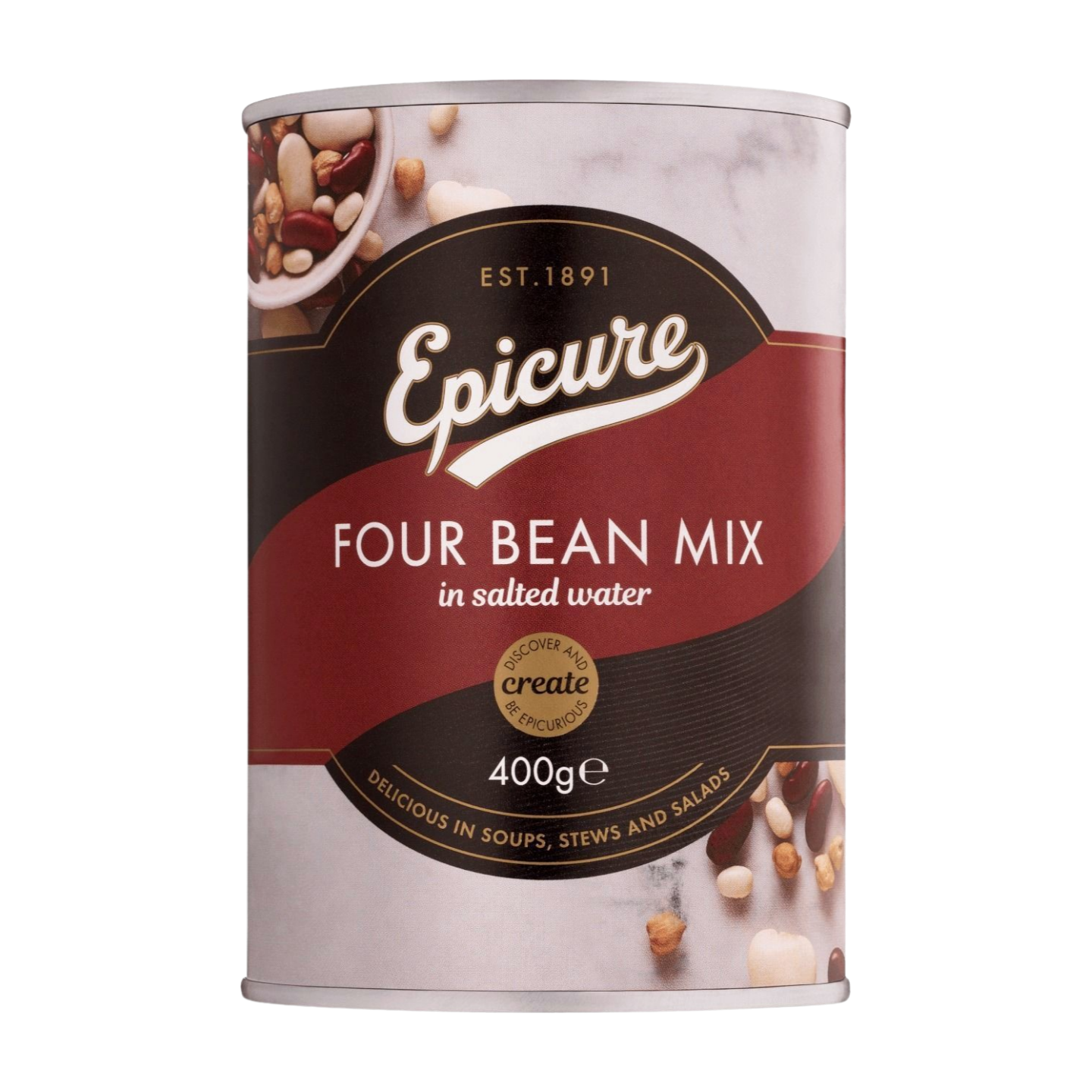 Epicure Four Bean Mix (400g)