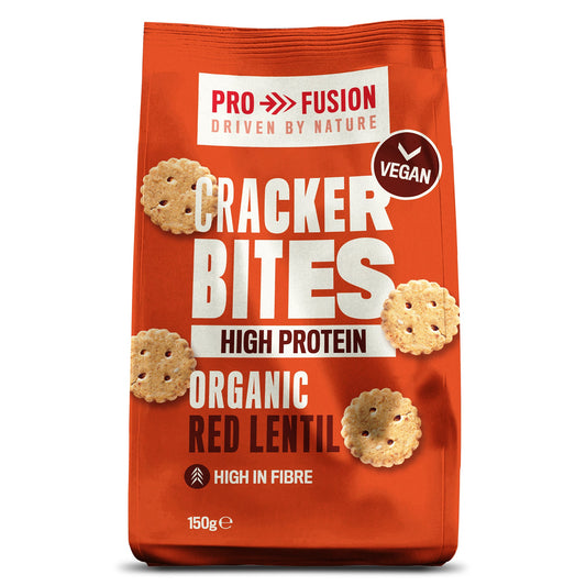 Pro Fusion High Protein Red Lentil Cracker Bites (150g)