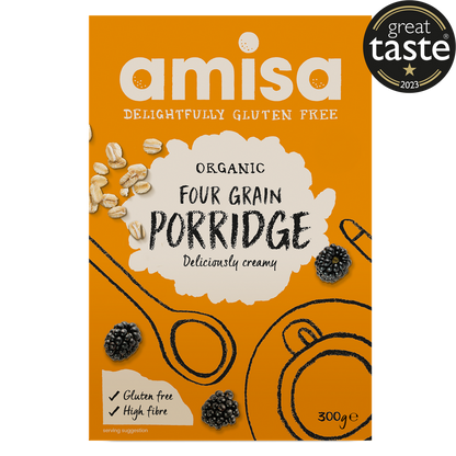 Amisa Organic Gluten Free 4 Grain Porridge (300g)
