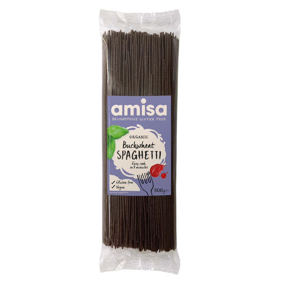 Amisa Organic Gluten-Free Buckwheat Spaghetti (500g)