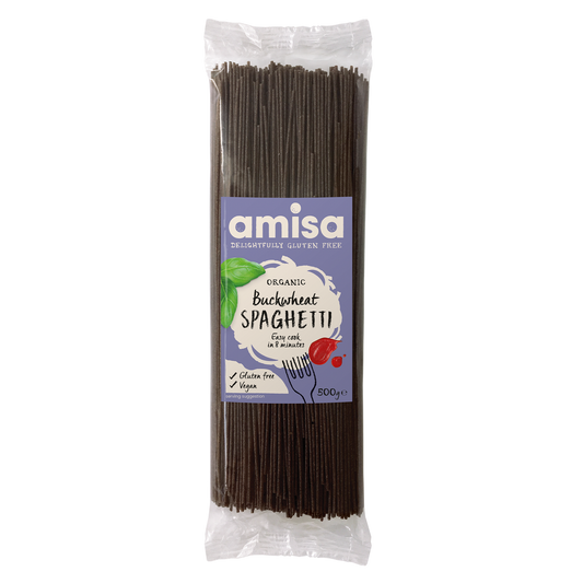 Amisa Organic Gluten-Free Buckwheat Spaghetti (500g)