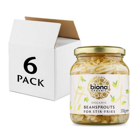 Biona Organic Beansprouts 6 x 330g (1.980kg)