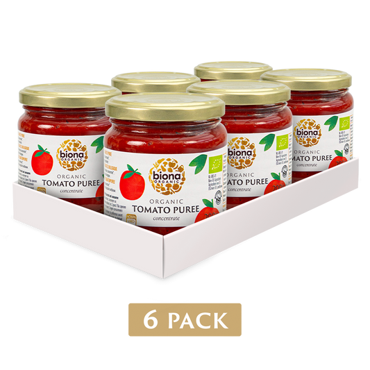 Biona Organic Tomato Puree 6 x 200g (1.2kg)