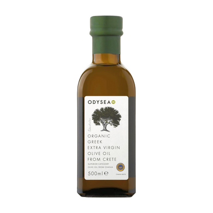 Odysea Organic Greek Extra Virgin Olive Oil from Crete (500ml)