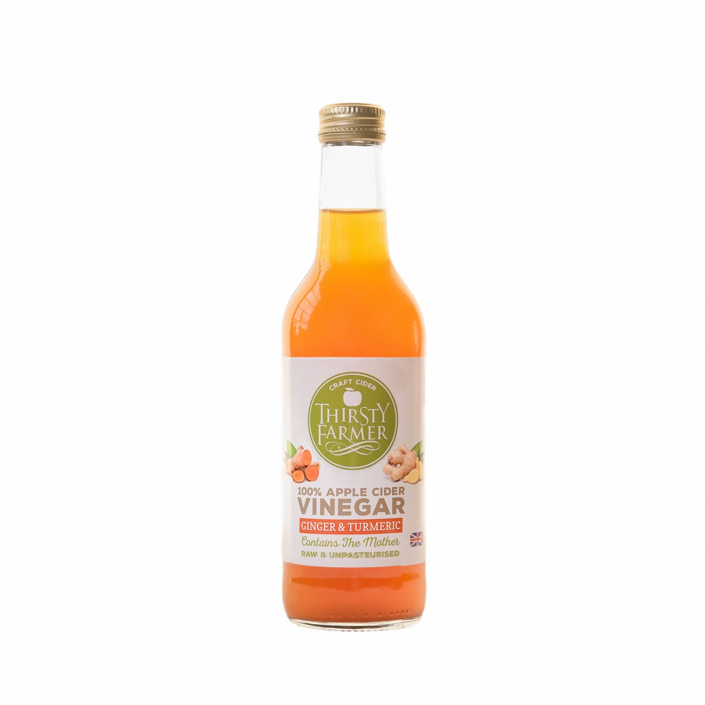 Thirsty Farmer Apple Cider Vinegar with Lemon & Mint (330ml)