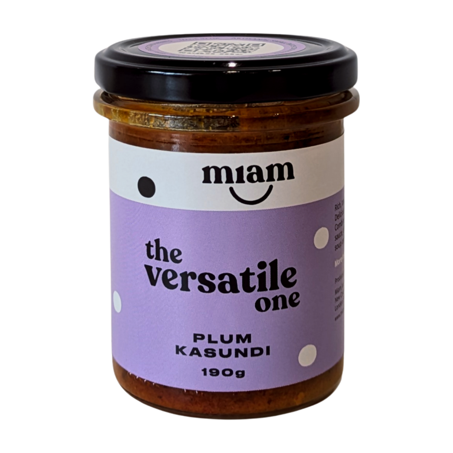 Miam The Versatile One: Plum Kasundi (190g)