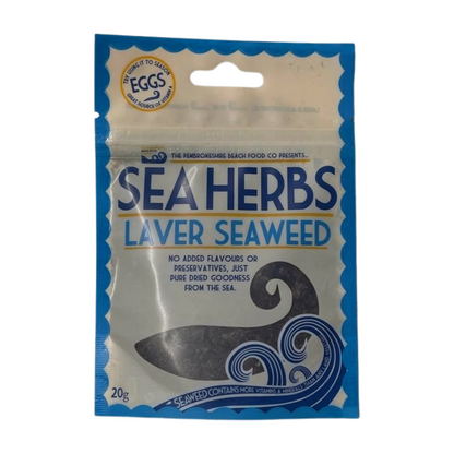 The Pembrokeshire Beach Food Company Sea Herbs Laver Seaweed (20g)