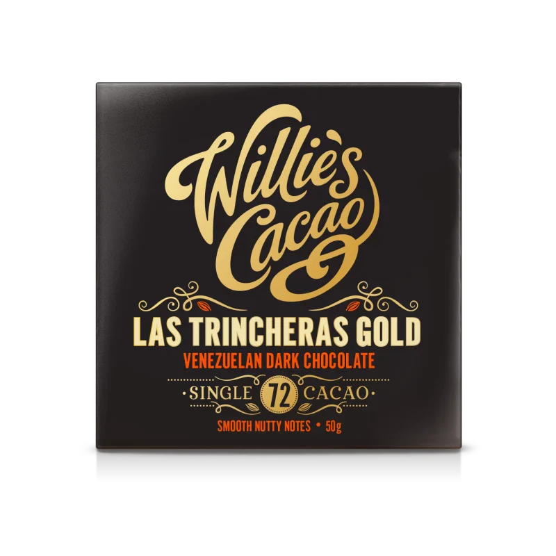 Willie's Cacao Las Trincheras Gold Venezuelan Dark Chocolate (50g)