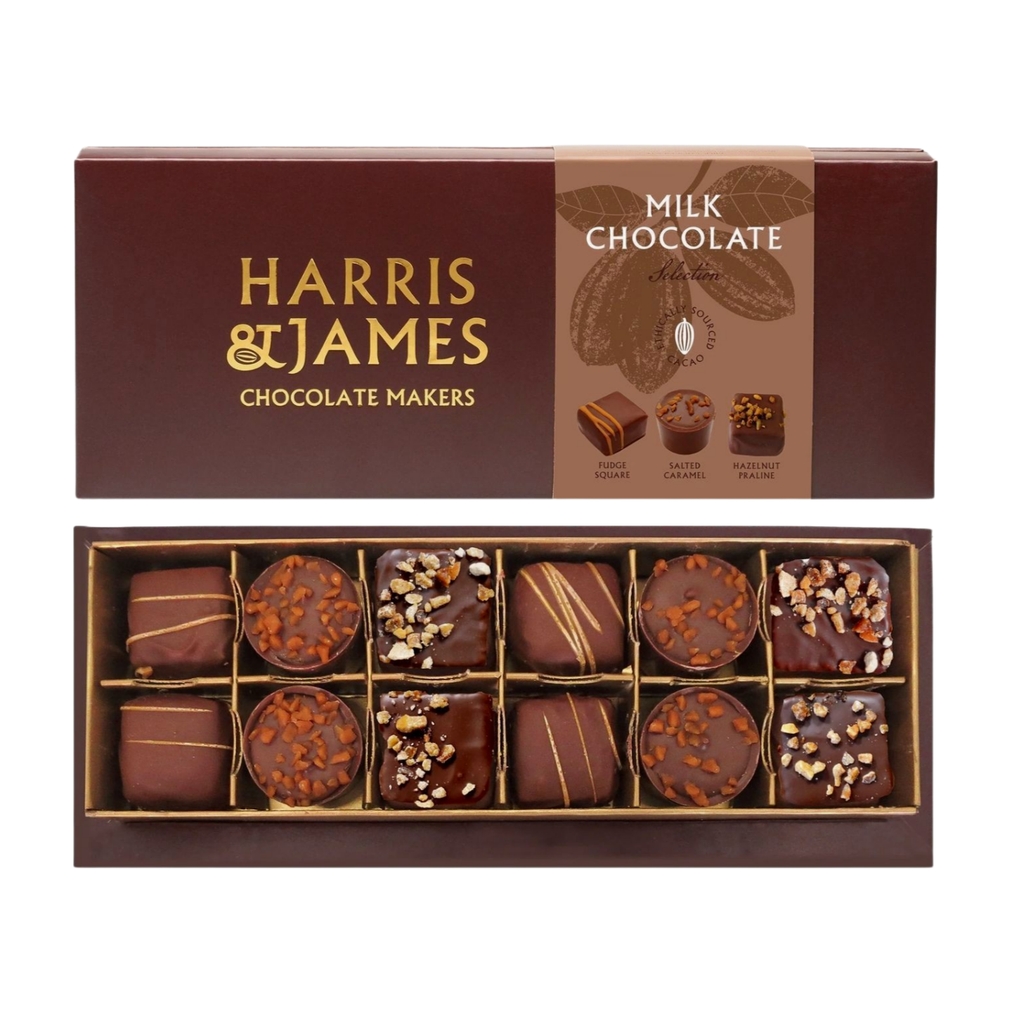 Harris & James Milk Chocolate Selection Box (180g)
