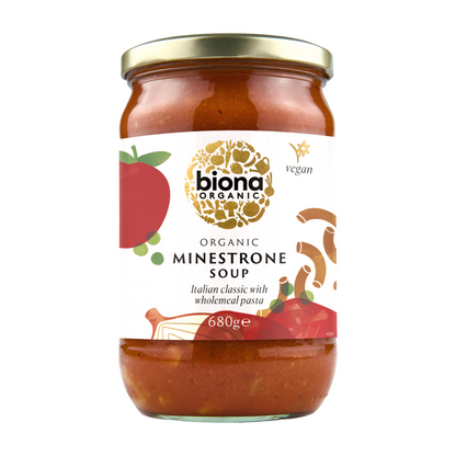 Biona Organic Minestrone Soup (680g)