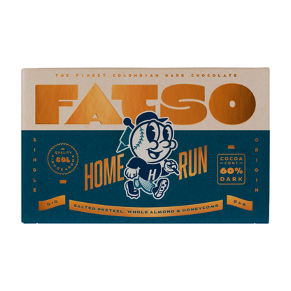 Fatso 'Home Run' Pretzel, Almond & Honeycomb (150g)