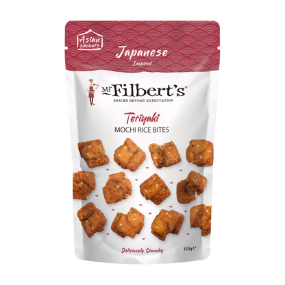 Mr Filbert's Japanese Inspired Teriyaki Mochi Rice Bites (150g)