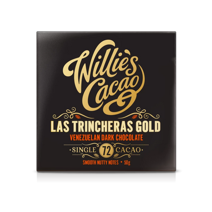 Willie's Cacao Las Trincheras Gold Venezuelan Dark Chocolate (50g)