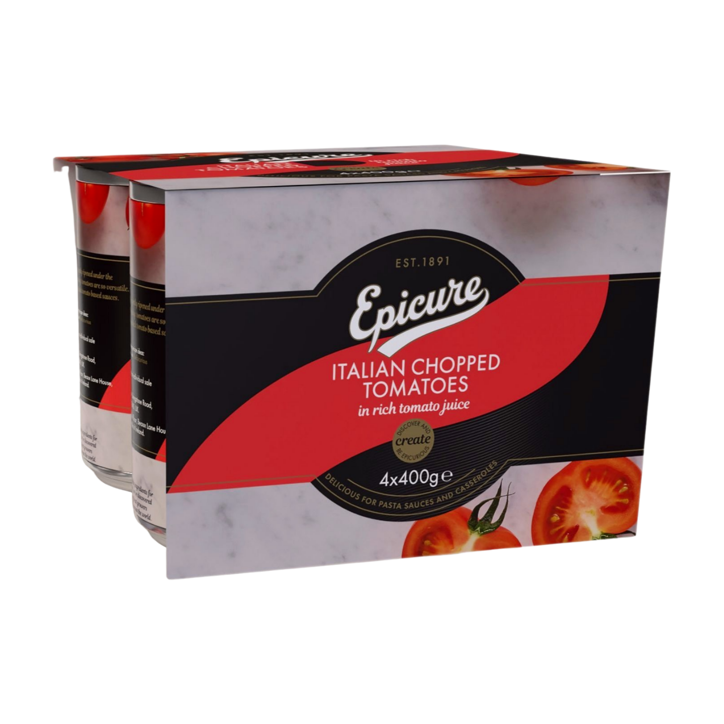 Epicure Chopped Tomatoes Multipack (4x400g)