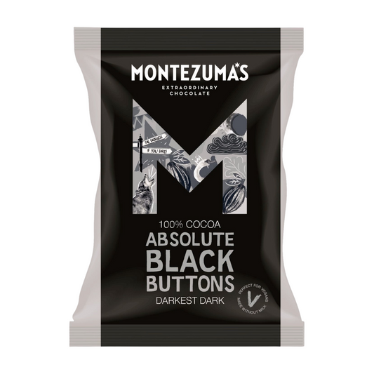 Montezuma's Absolute Black Buttons (120g)